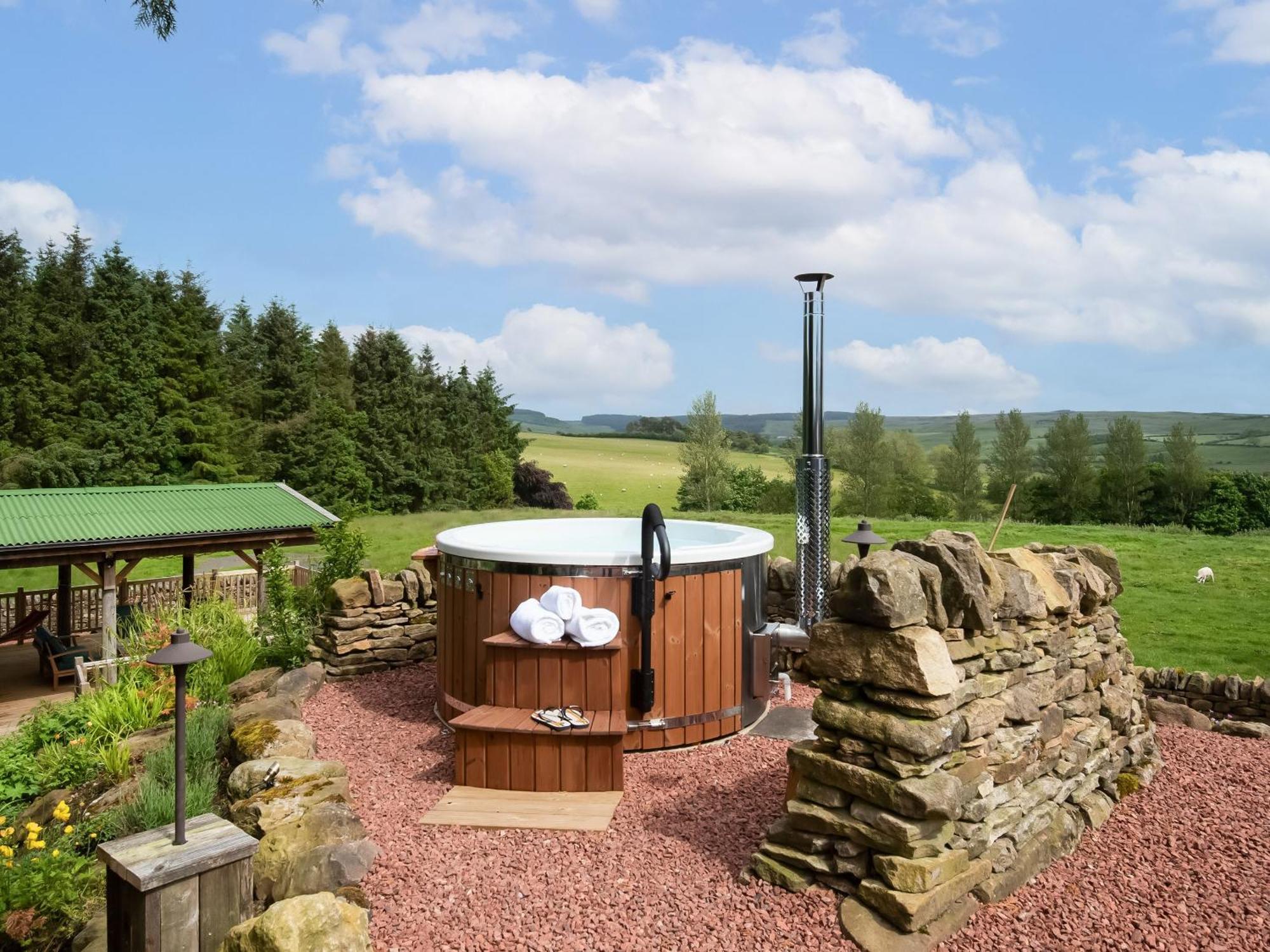 Broomstick Cottage Elsdon Bagian luar foto